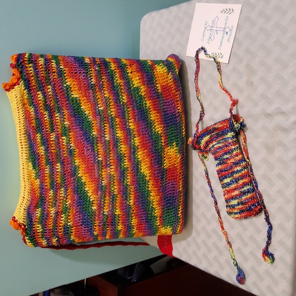 String Tote Shoulder Bag - Picture 2 of 8